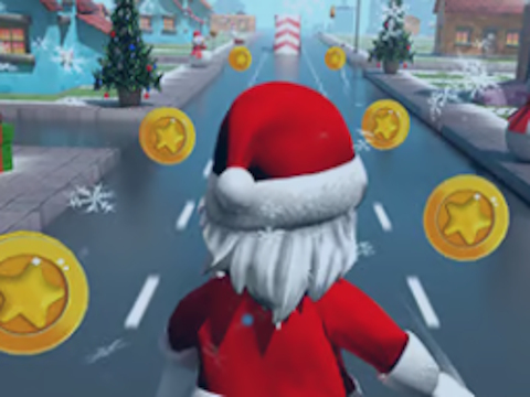 Xogo Santa Roblox correndo  en liña