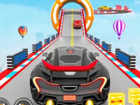 Xogo Merge Racer - Coche de acrobacias en liña