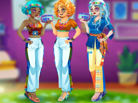 Xogo Girly Fun Groovy en liña