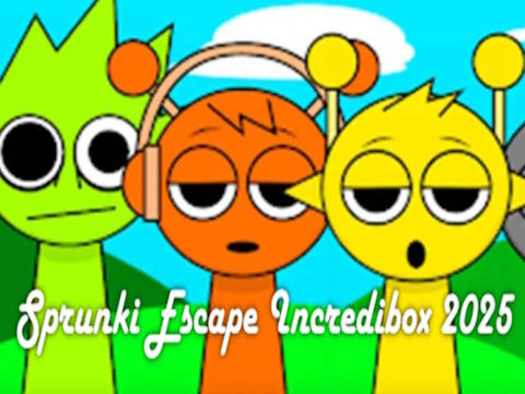 Xogo Sprunki Escape Incredibox 2025 en liña