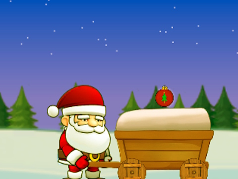 Xogo Papá Noel: A maxia da decoración de árbores  en liña