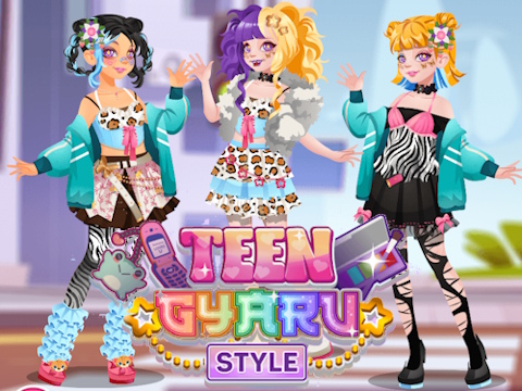 Xogo Estilo adolescente Gyaru  en liña