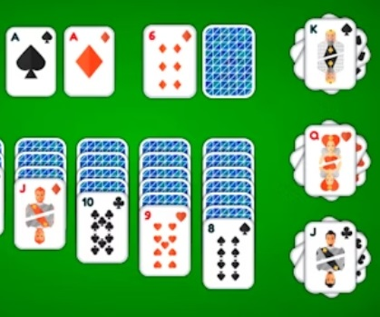 Xogo Klondike Solitaire 4 Traxes  en liña
