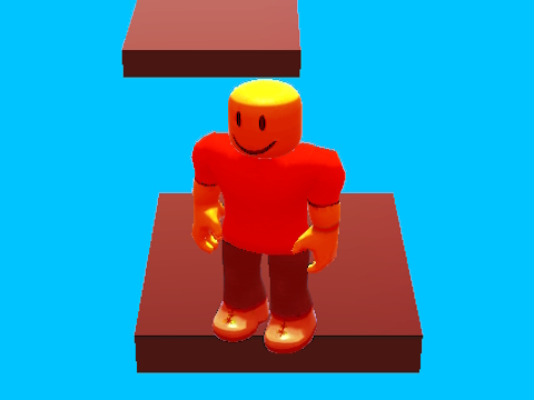 Xogo Roblox obbi: Só arriba  en liña