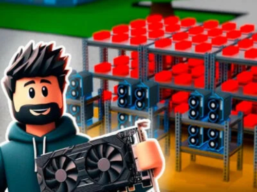 Xogo Roblox: Bitcoin Miner! en liña