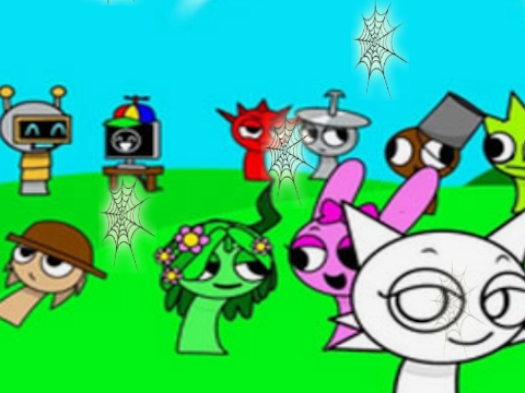 Xogo Sprunki spot incredibox  en liña