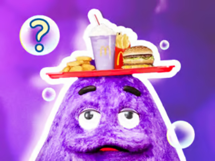 Xogo Cuestionario para nenos: Trivia Grimace Shake  en liña