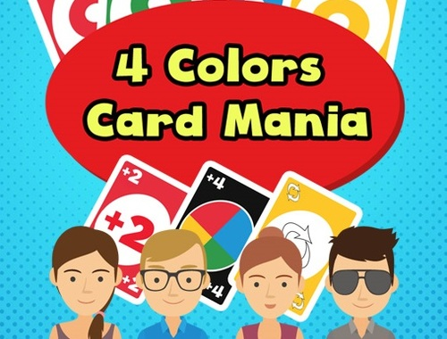 Xogo 4 Cores Card Mania  en liña