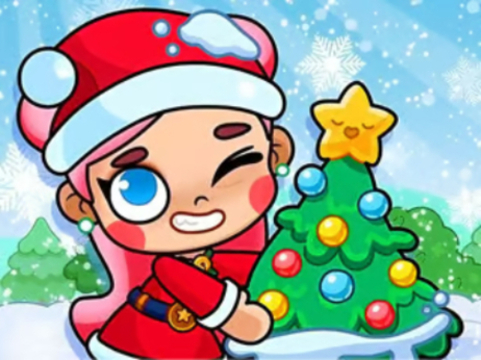 Xogo Crebacabezas: Avatar World Christmas Carnival  en liña