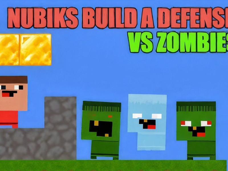 Xogo Nubiks constrúe unha defensa vs zombies en liña