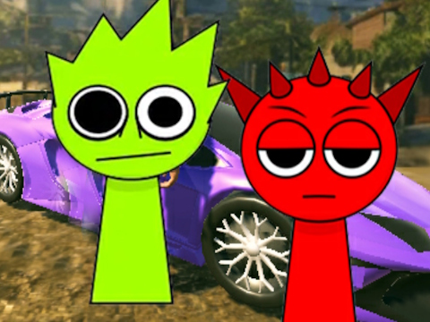Xogo Squid Sprunki Shooter Game 2 en liña