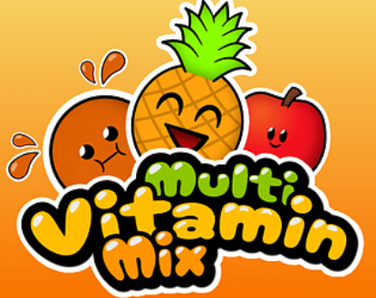 Xogo Mix multivitamínico  en liña