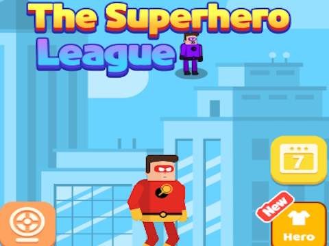 Xogo Liga de superheroes  en liña