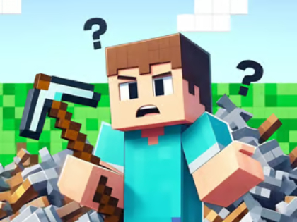 Xogo Cuestionario para nenos: Minecraft NOOB To PRO  en liña