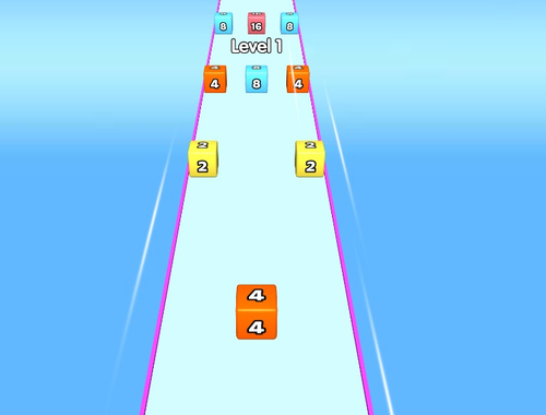 Xogo Jelly Run en 2048  en liña