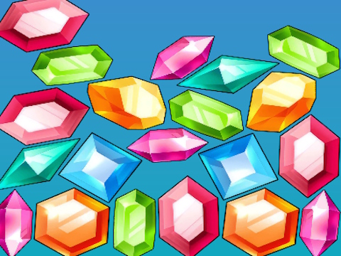Xogo Combina o tesouro de diamantes!  en liña