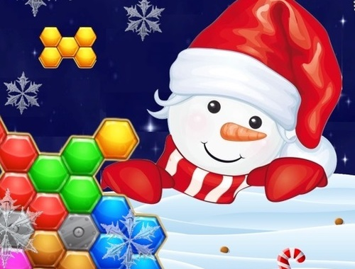Xogo Hexa Sort: edición de inverno  en liña