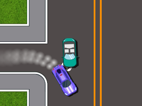 Xogo Adiantando a piloto de tráfico  en liña