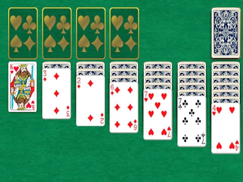 Xogo Klondike Classic Solitaire en liña