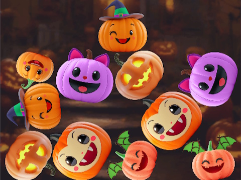 Xogo CONSELLO CONCELLO PUMPINS: Halloween! en liña