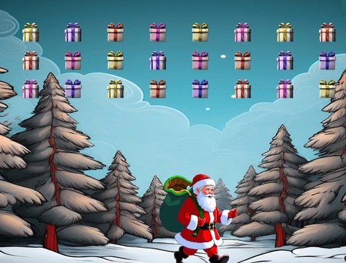 Xogo Space Invaders: Edición de Nadal  en liña