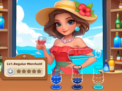 Xogo Mestura de bebidas  en liña