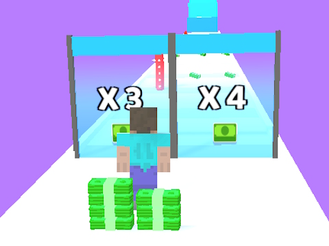 Xogo Minecraft Money Stack en liña