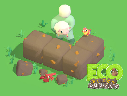 Xogo Eco Block Puzzle en liña