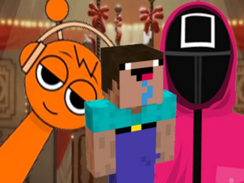 Xogo Nextbots en Minecraft Squid Game Sprunki  en liña