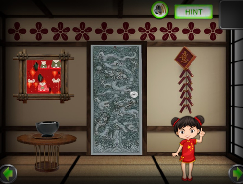 Xogo Fuga de ano novo chinés anxo  en liña