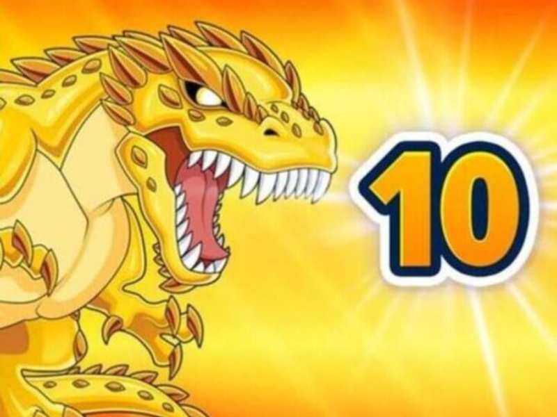 Xogo Dinamóns 10  en liña