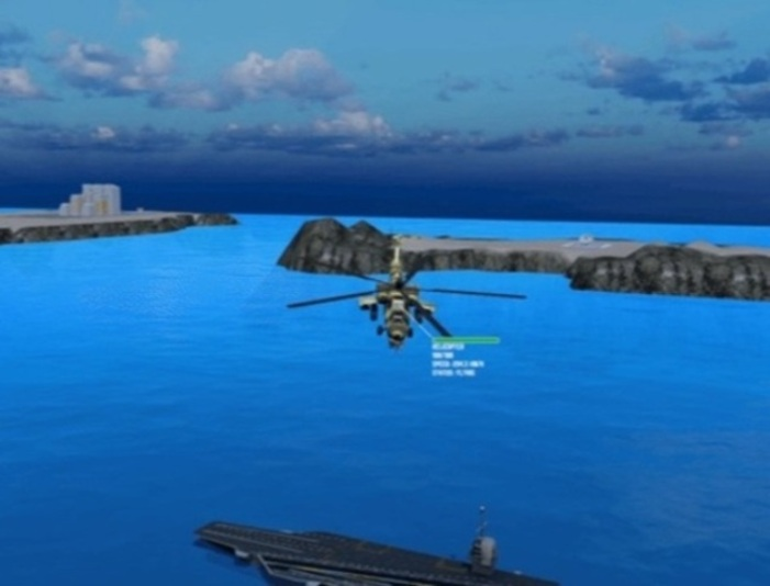 Xogo RAID en Bungeling Bay 3D  en liña