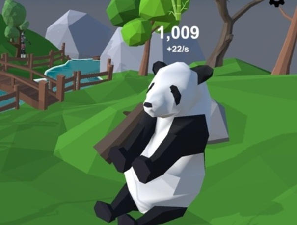 Xogo Pandaclicker en liña