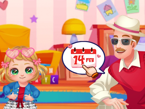 Xogo Baby Cathy Ep43: Día do amor  en liña