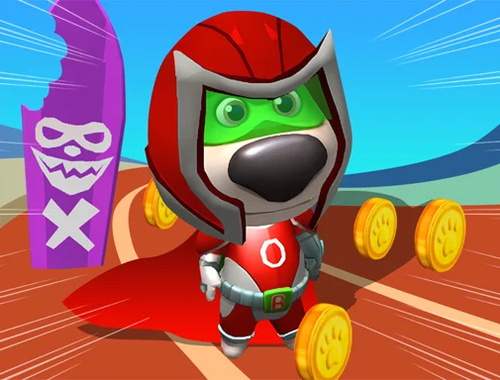 Xogo Super Dog Hero Dash en liña