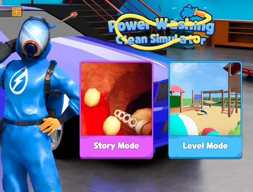 Xogo Power Washing Clean Simulator en liña