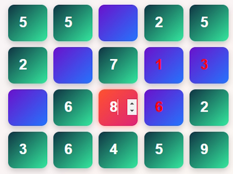Xogo SUDOKU MODERNO  en liña