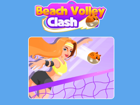 Xogo Clash de volea de praia  en liña