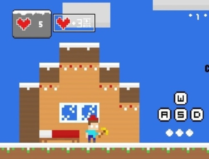 Xogo Minicraft Winterblock en liña