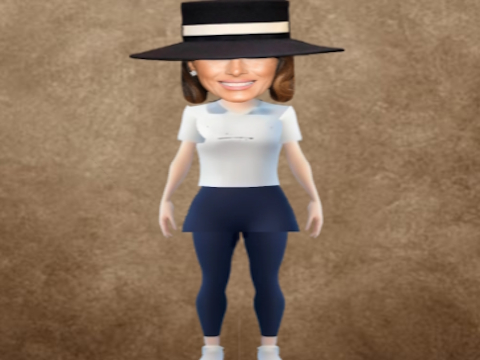 Xogo Xogo de Antistress Melania Hat  en liña