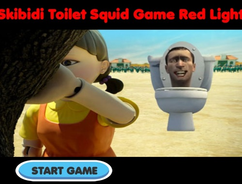 Xogo Skibidi Heter Squid Game Light Red  en liña