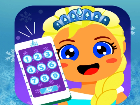 Xogo Teléfono de princesa de xeo para bebés  en liña