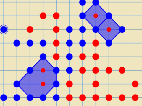 Xogo DOTS - Duelo  en liña