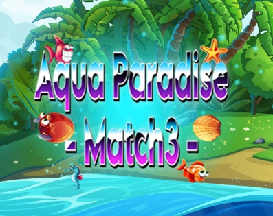 Xogo Aqua Paradise - Match3 en liña