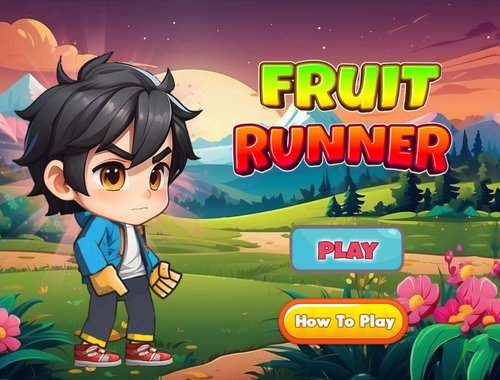 Xogo Runner de froitas  en liña