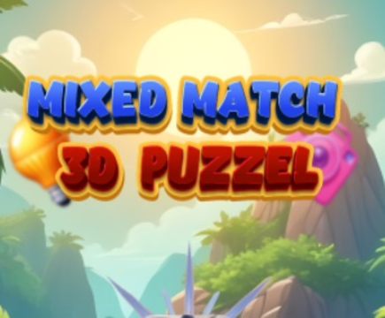 Xogo Puzzle 3D Match Match  en liña