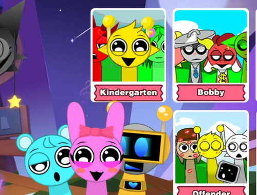 Xogo Incredibox Party Frozen Sprunki Beat en liña