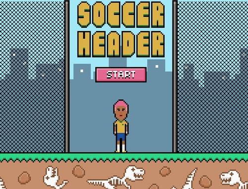 Xogo Cabeceira de fútbol  en liña