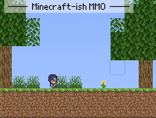 Xogo Minecraft-ish MMO en liña