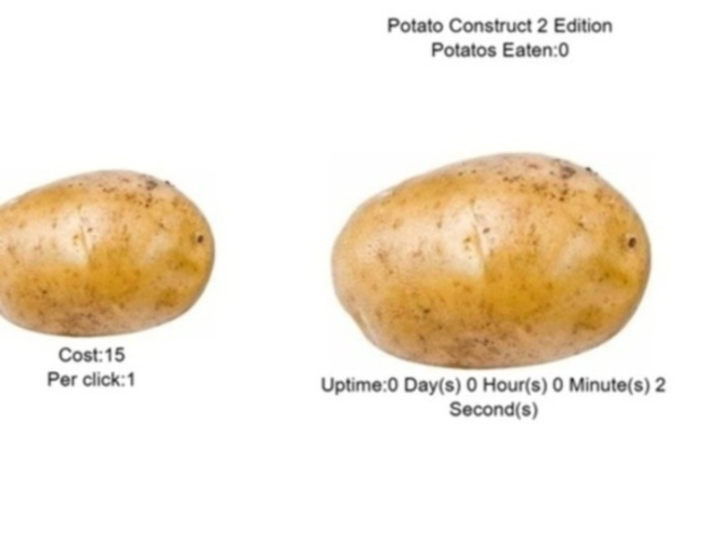 Xogo Potato Construct 2 Edition en liña